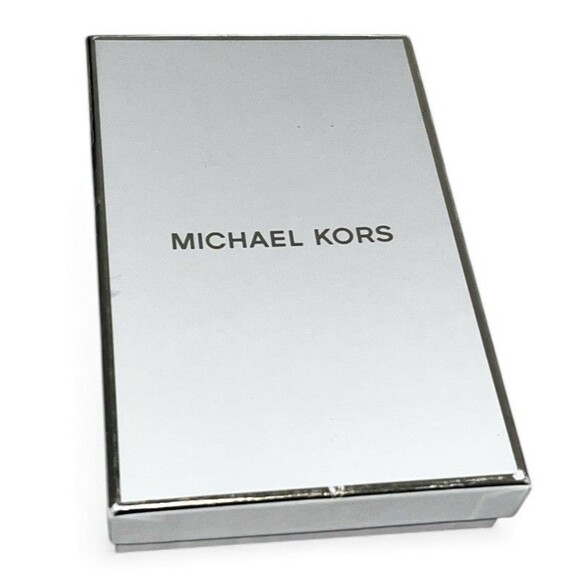 Michael Kors Pale Gold Lightning Bolt Saffiano Leather Bag Charm Keychain NIB - Picture 3 of 15